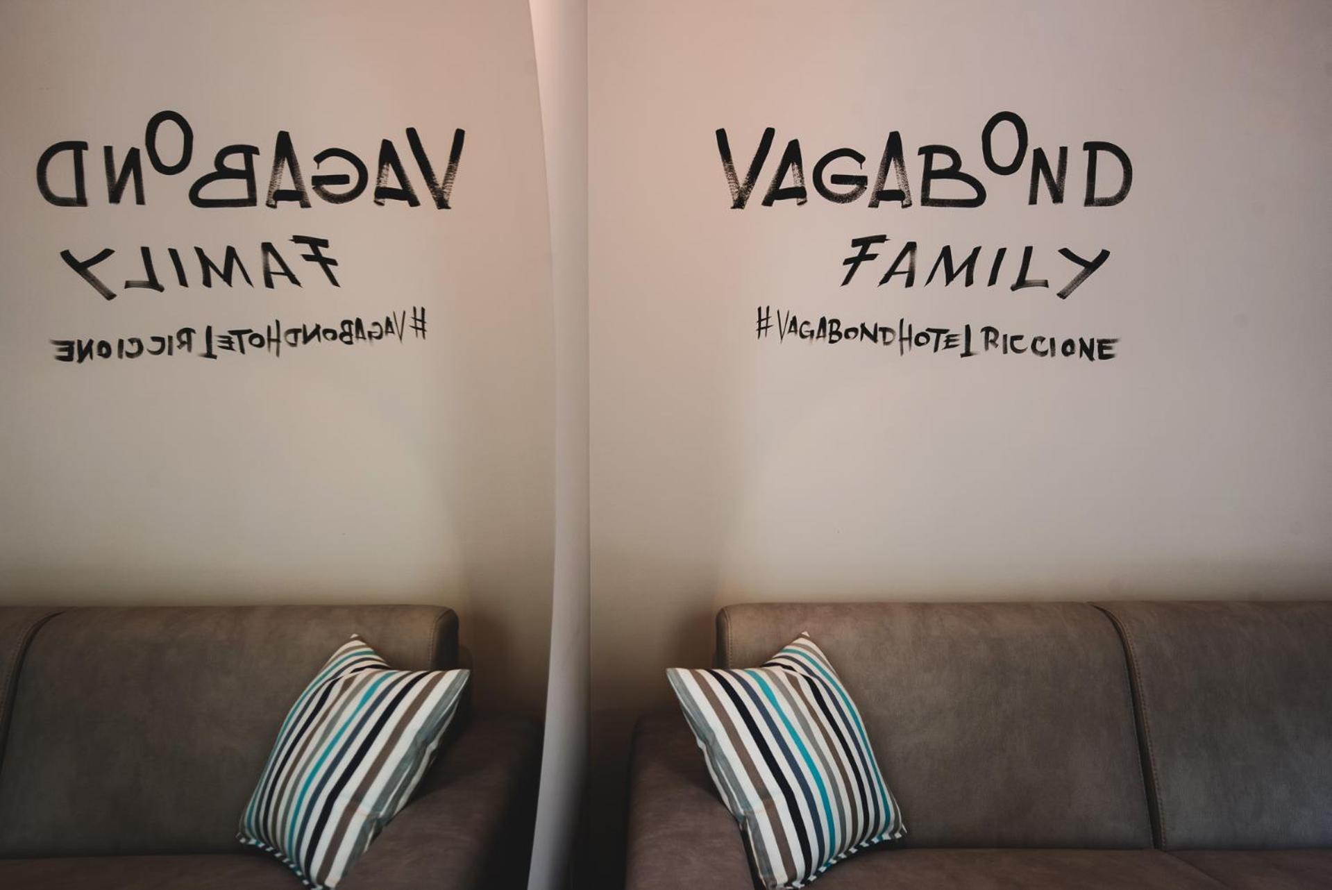 Hotel Vagabond Riccione Exterior foto